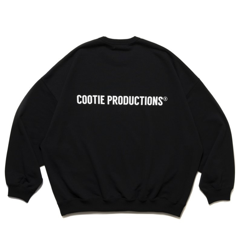 画像2: COOTIE PRODUCTIONS/Dry Tech Oversized Sweat Crew（Black）［ドライテックスウェットクルー-25秋冬］