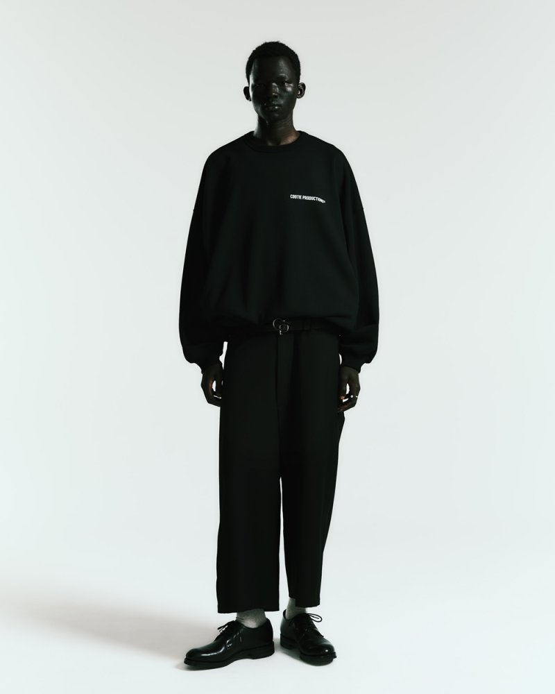 画像3: COOTIE PRODUCTIONS/Dry Tech Oversized Sweat Crew（Black）［ドライテックスウェットクルー-25秋冬］