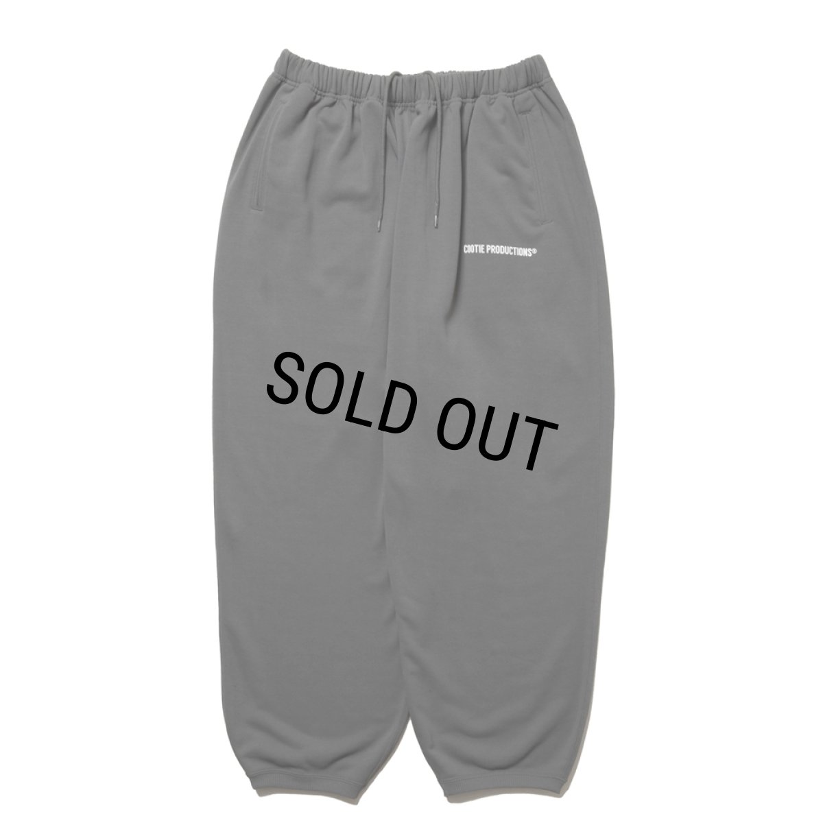 画像1: COOTIE PRODUCTIONS/Dry Tech Sweat Pants（Gray）［ドライテックスウェットパンツ-25秋冬］ (1)