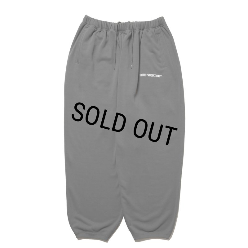 COOTIE PRODUCTIONS/Dry Tech Sweat Pants（Gray）［ドライテック