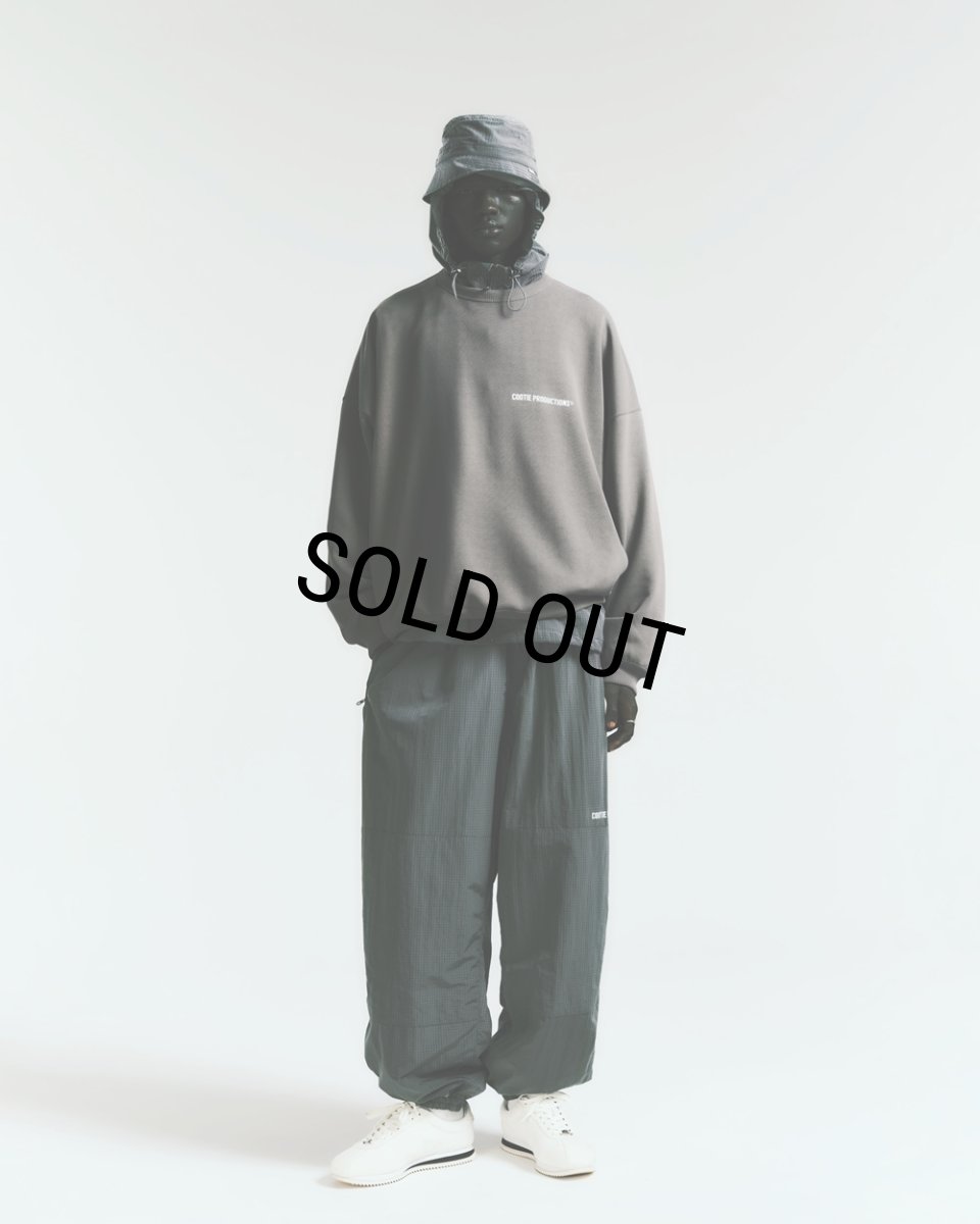 画像4: COOTIE PRODUCTIONS/Dry Tech Oversized Sweat Crew（Gray）［ドライテックスウェットクルー-25秋冬］ (4)