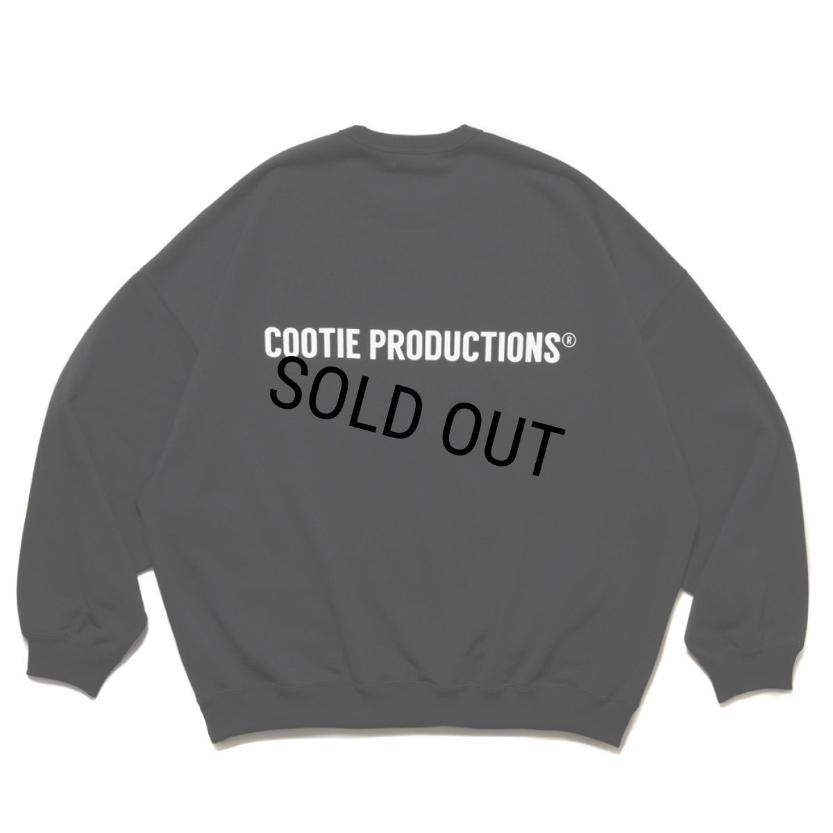 画像2: COOTIE PRODUCTIONS/Dry Tech Oversized Sweat Crew（Black）［ドライテックスウェットクルー-25秋冬］ (2)