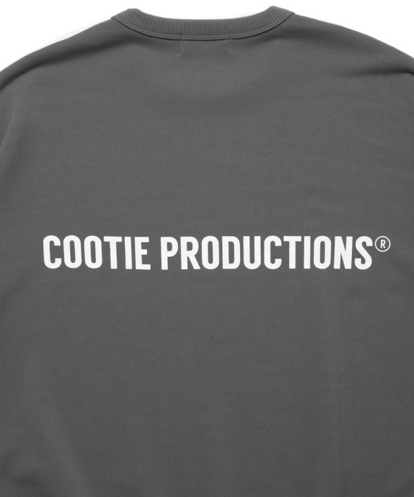 画像3: COOTIE PRODUCTIONS/Dry Tech Oversized Sweat Crew（Gray）［ドライテックスウェットクルー-25秋冬］