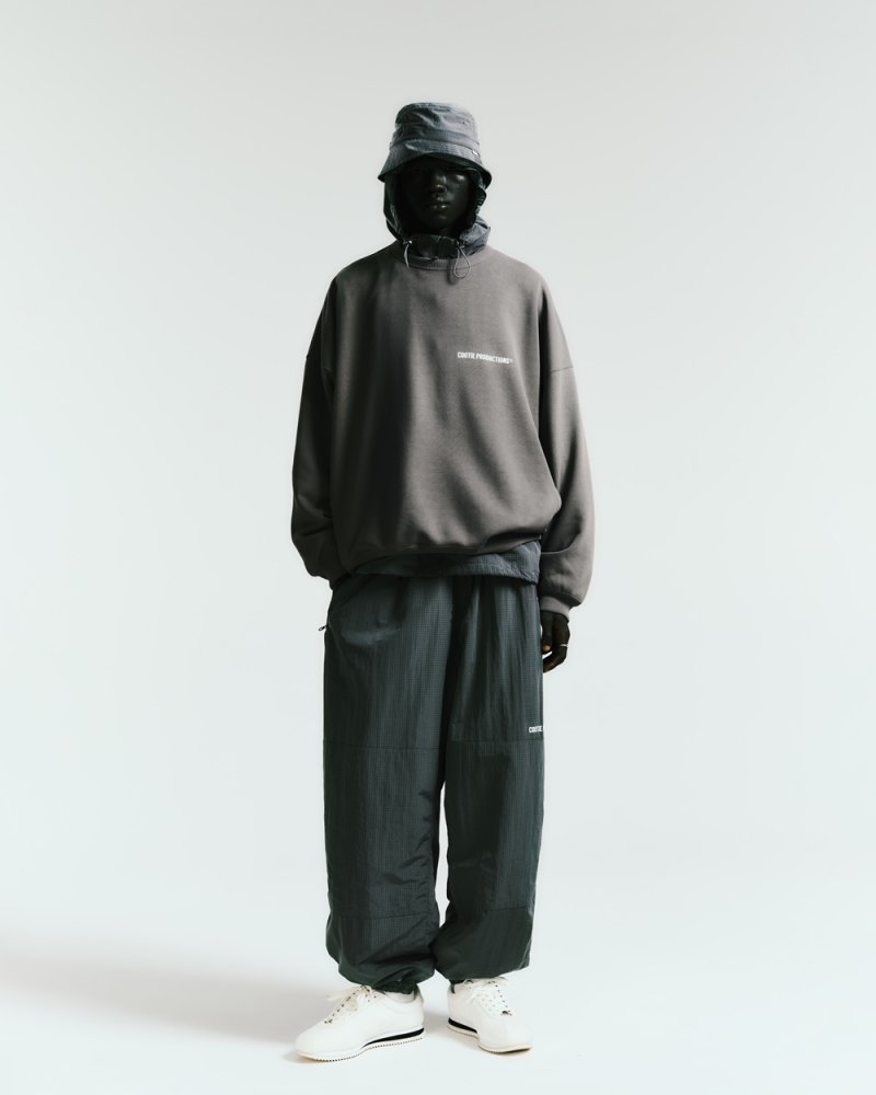 画像3: COOTIE PRODUCTIONS/Dry Tech Oversized Sweat Crew（Gray）［ドライテックスウェットクルー-25秋冬］
