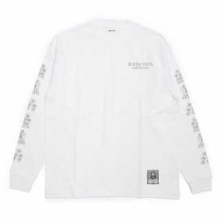 BUENA VISTA プリントロゴ 長袖カットソー 30%OFF】BUENA VISTA/Matador tool L/S（WHITE）［プリント長袖T-25
