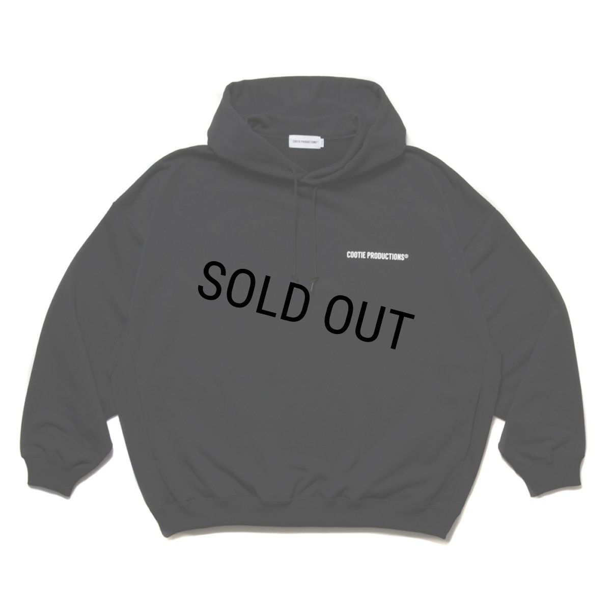 画像1: COOTIE PRODUCTIONS/Dry Tech Oversized Sweat Hoodie（Black）［ドライテックスウェットフーディー-25秋冬］ (1)