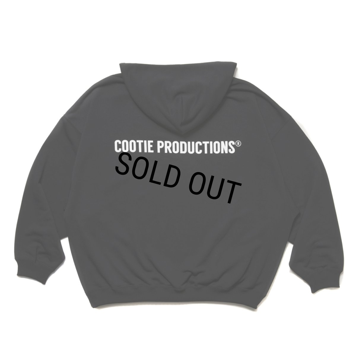 画像2: COOTIE PRODUCTIONS/Dry Tech Oversized Sweat Hoodie（Black）［ドライテックスウェットフーディー-25秋冬］ (2)