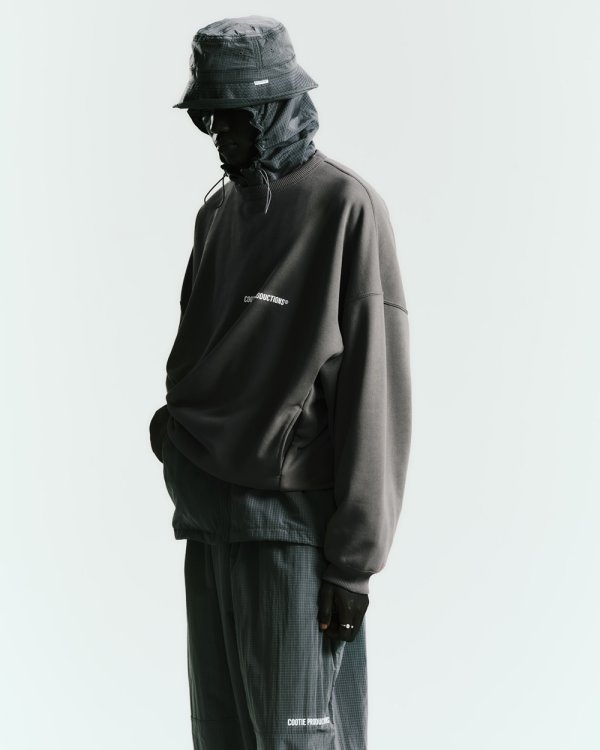 画像5: COOTIE PRODUCTIONS/Dry Tech Oversized Sweat Crew（Gray）［ドライテックスウェットクルー-25秋冬］