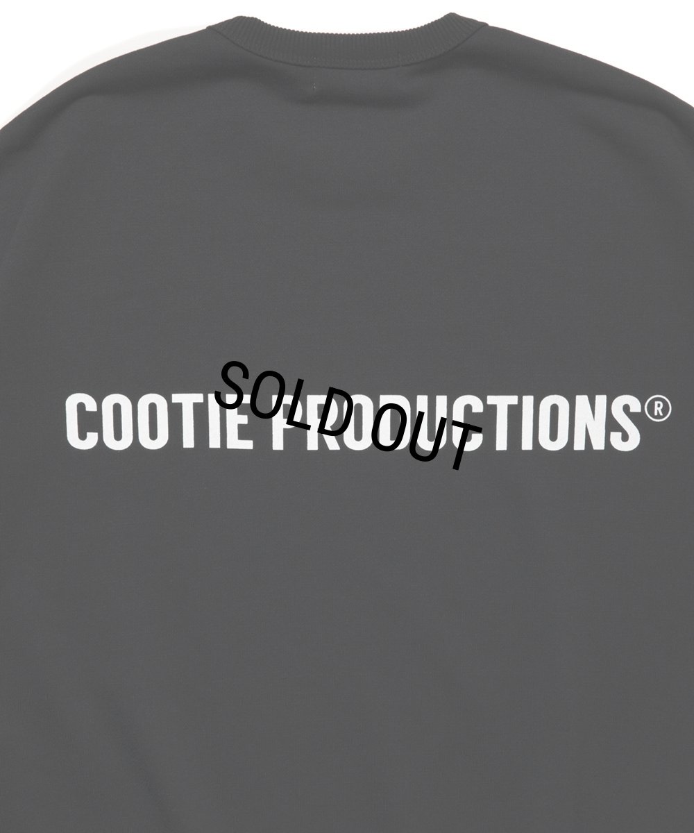 画像4: COOTIE PRODUCTIONS/Dry Tech Oversized Sweat Crew（Black）［ドライテックスウェットクルー-25秋冬］ (4)