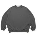 COOTIE PRODUCTIONS/Dry Tech Oversized Sweat Crew（Gray）［ドライテックスウェットクルー-25秋冬］