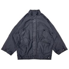 画像1: DAIRIKU/"Inception" Big-Sleeve Mole Skin JKT（Black）［ビッグスリーブモールスキンJKT-25秋冬］ (1)