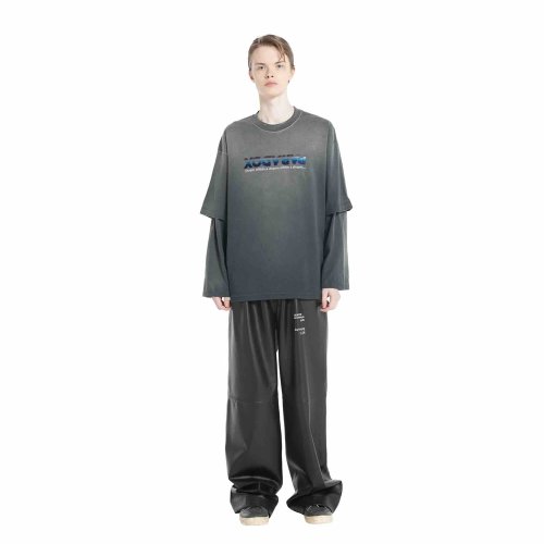 他の写真2: DAIRIKU/"PARADOX" Emboidery Swithing Tee（Black）［刺繍スイッチング長袖T-25秋冬］