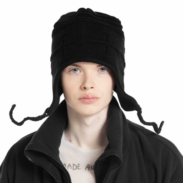 画像4: DAIRIKU/"Shape memory" Knit Cap（Black）［ニットキャップ-25秋冬］