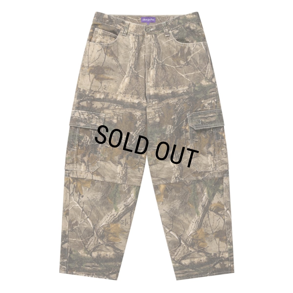 画像1: BlackEyePatch/URBAN ARROWS BAGGY CARGO PANTS（DESERT CAMO） (1)