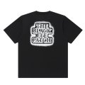 BlackEyePatch/SPRAYED OG LABEL TEE（BLACK）