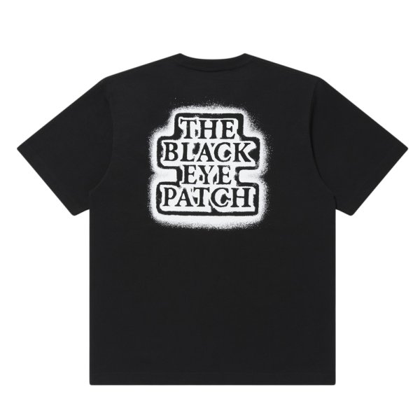 画像1: BlackEyePatch/SPRAYED OG LABEL TEE（BLACK）