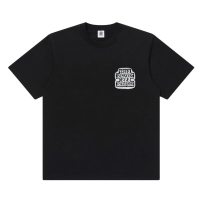 画像1: BlackEyePatch/SPRAYED OG LABEL TEE（BLACK）