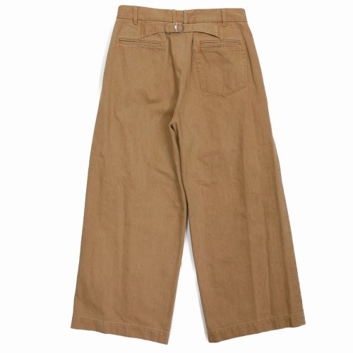 他の写真2: DAIRIKU/"D" Buckle Super Wide Chino Pants（Beige）［Dバックルスーパーワイドチノパン-25秋冬］