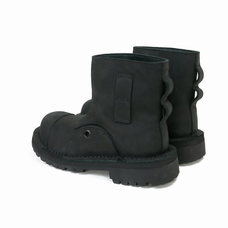 画像2: DAIRIKU/"Bruce" Suede Big Boots（Black）［スウェードビッグブーツ-25秋冬］