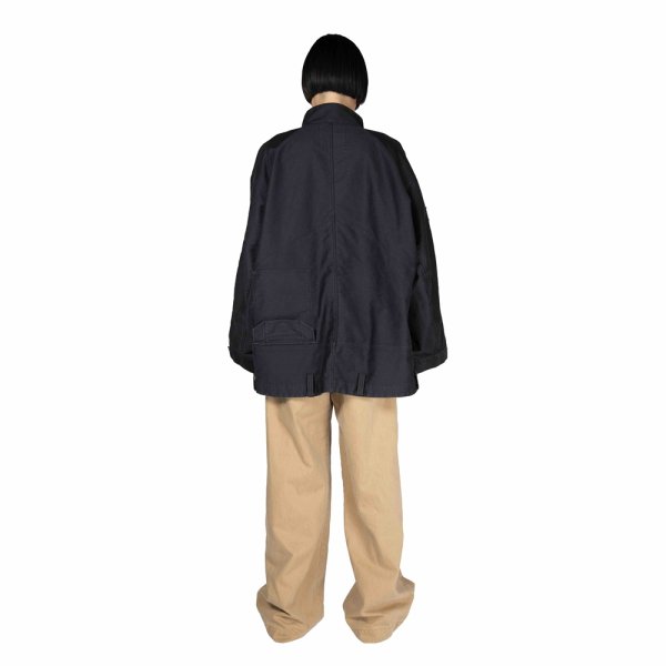 画像5: DAIRIKU/"Inception" Big-Sleeve Mole Skin JKT（Black）［ビッグスリーブモールスキンJKT-25秋冬］