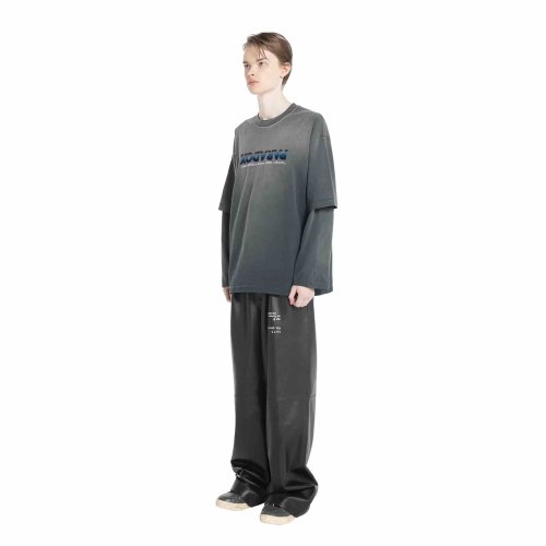 他の写真3: DAIRIKU/"PARADOX" Emboidery Swithing Tee（Black）［刺繍スイッチング長袖T-25秋冬］