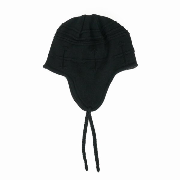 画像1: DAIRIKU/"Shape memory" Knit Cap（Black）［ニットキャップ-25秋冬］