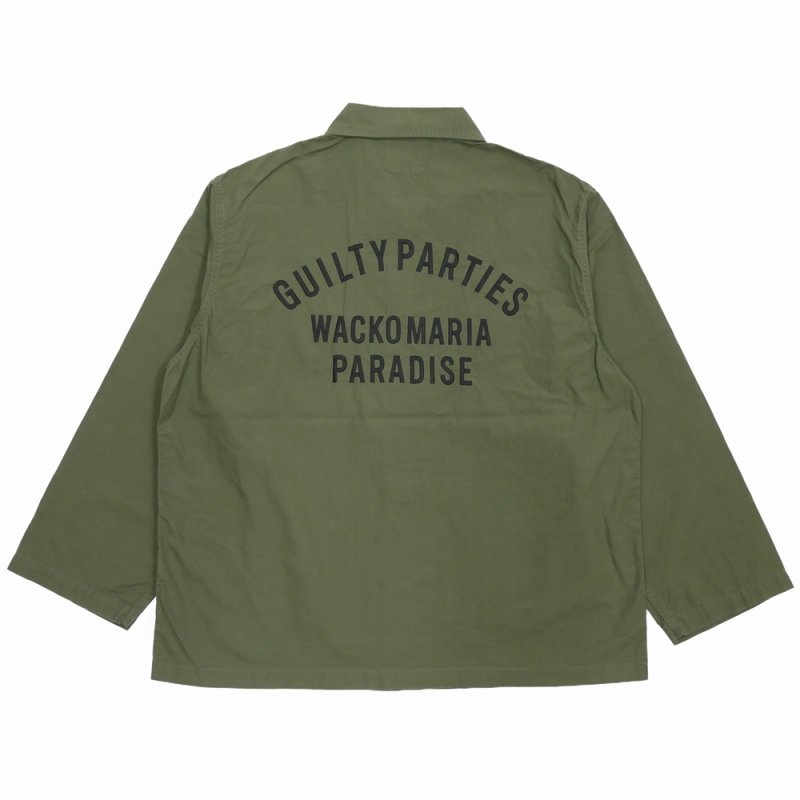 画像2: WACKO MARIA/ARMY SHIRT（KHAKI）［アーミーシャツ-25秋冬］