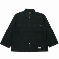 WACKO MARIA/ARMY SHIRT（BLACK）［アーミーシャツ-25秋冬］