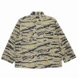 画像1: WACKO MARIA/TIGERCAMO ARMY SHIRT（BEIGE）［タイガーカモアーミーシャツ-25秋冬］ (1)