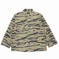 WACKO MARIA/TIGERCAMO ARMY SHIRT（BEIGE）［タイガーカモアーミーシャツ-25秋冬］