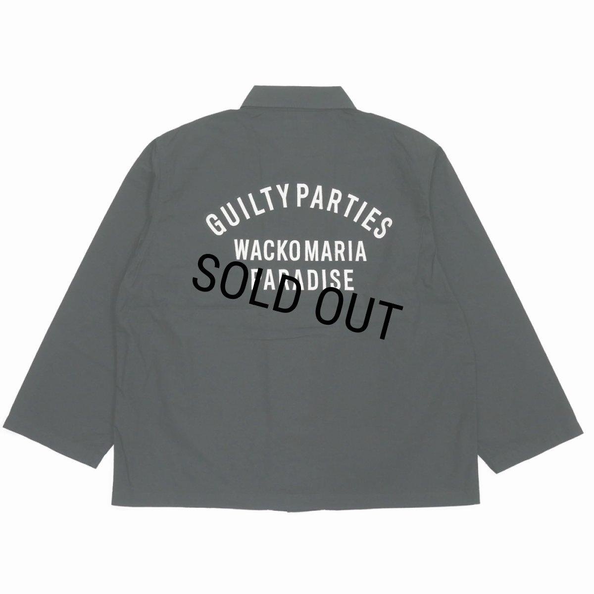 画像1: WACKO MARIA/ARMY SHIRT（BLACK）［アーミーシャツ-25秋冬］ (1)