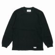 画像1: WACKO MARIA/THERMAL CREW NECK SHIRT（BLACK）［サーマル長袖-25秋冬］ (1)