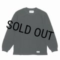 WACKO MARIA/THERMAL SHIRT（BLACK）［サーマル長袖-25秋冬］