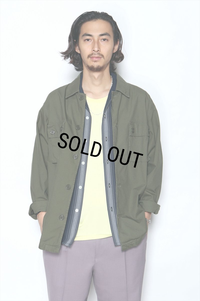 画像6: WACKO MARIA/ARMY SHIRT（KHAKI）［アーミーシャツ-25秋冬］ (6)