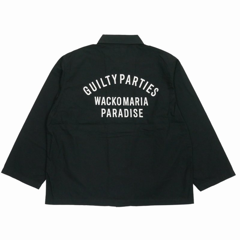 画像2: WACKO MARIA/ARMY SHIRT（BLACK）［アーミーシャツ-25秋冬］
