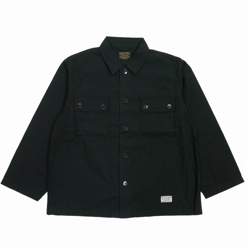他の写真1: WACKO MARIA/ARMY SHIRT（BLACK）［アーミーシャツ-25秋冬］