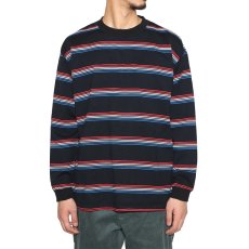 画像5: CALEE/HARLEY BORDER L/S CS（BLACK）［ハーレーボーダー長袖T-25秋冬］ (5)