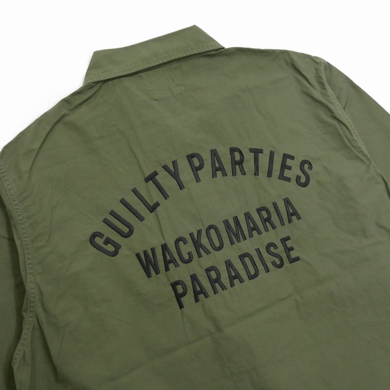 画像3: WACKO MARIA/ARMY SHIRT（KHAKI）［アーミーシャツ-25秋冬］