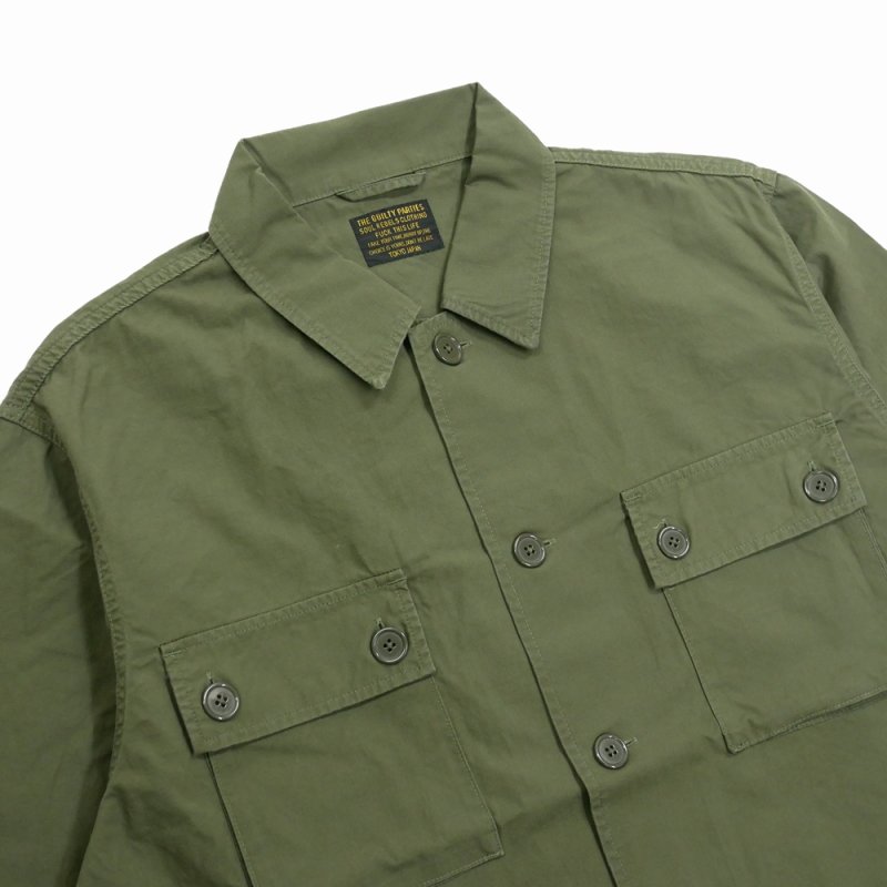 画像3: WACKO MARIA/ARMY SHIRT（KHAKI）［アーミーシャツ-25秋冬］