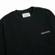 画像2: WACKO MARIA/THERMAL CREW NECK SHIRT（BLACK）［サーマル長袖-25秋冬］ (2)