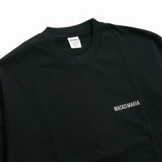 画像2: WACKO MARIA/WASHED HEAVY WEIGHT T-SHIRT（BLACK）［刺繍T-25秋冬］ (2)