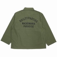 WACKO MARIA/ARMY SHIRT（KHAKI）［アーミーシャツ-25秋冬］