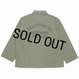 WACKO MARIA/ARMY SHIRT（KHAKI）［アーミーシャツ-25秋冬］ - JONAS
