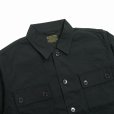 画像3: WACKO MARIA/ARMY SHIRT（BLACK）［アーミーシャツ-25秋冬］ (3)