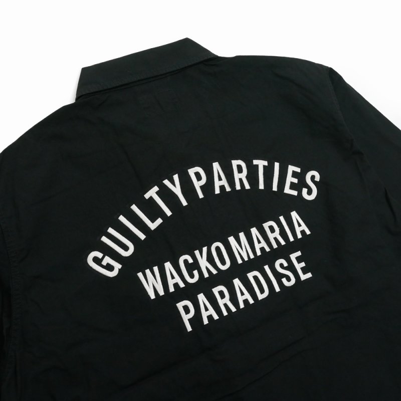 画像3: WACKO MARIA/ARMY SHIRT（BLACK）［アーミーシャツ-25秋冬］