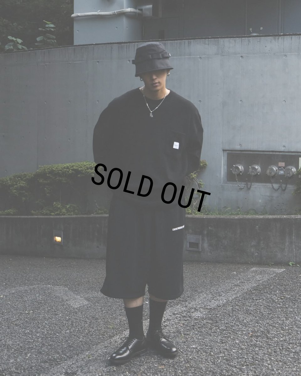 画像3: COOTIE PRODUCTIONS/Dry Tech Sweat Shorts（Black）［ドライテックスウェットショーツ-25秋冬］ (3)