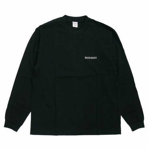 他の写真1: WACKO MARIA/WASHED HEAVY WEIGHT LONG SLEEVE T-SHIRT（BLACK）［刺繍長袖T-25秋冬］