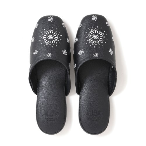 他の写真2: CHALLENGER/BANDANA SLIPPERS（BLACK）［バンダナスリッパ-25秋冬］
