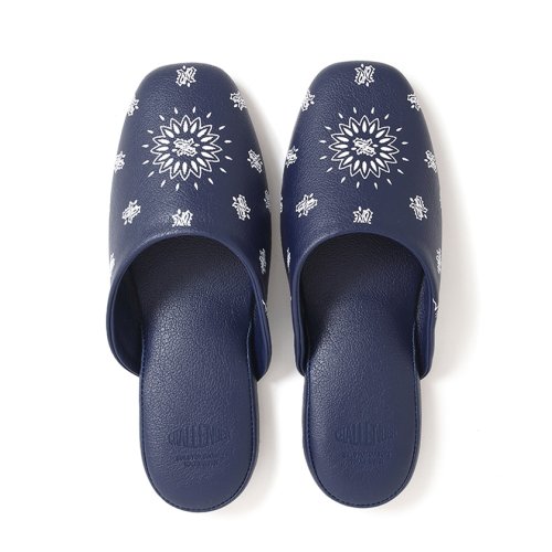 他の写真2: CHALLENGER/BANDANA SLIPPERS（NAVY）［バンダナスリッパ-25秋冬］