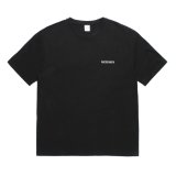 WACKO MARIA/WASHED HEAVY WEIGHT T-SHIRT（BLACK）［刺繍T-25秋冬］